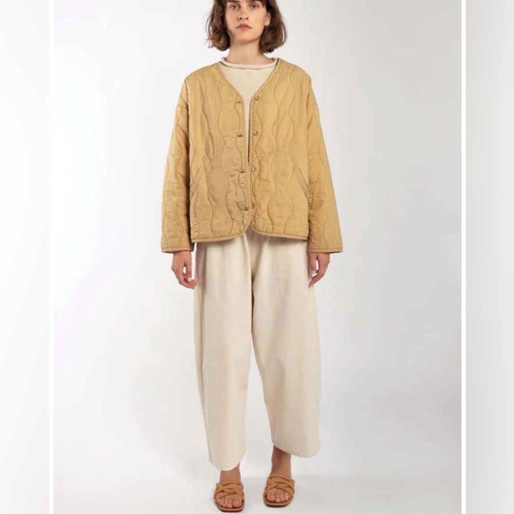 Micaela Greg Quilted Liner Jacket - Honey